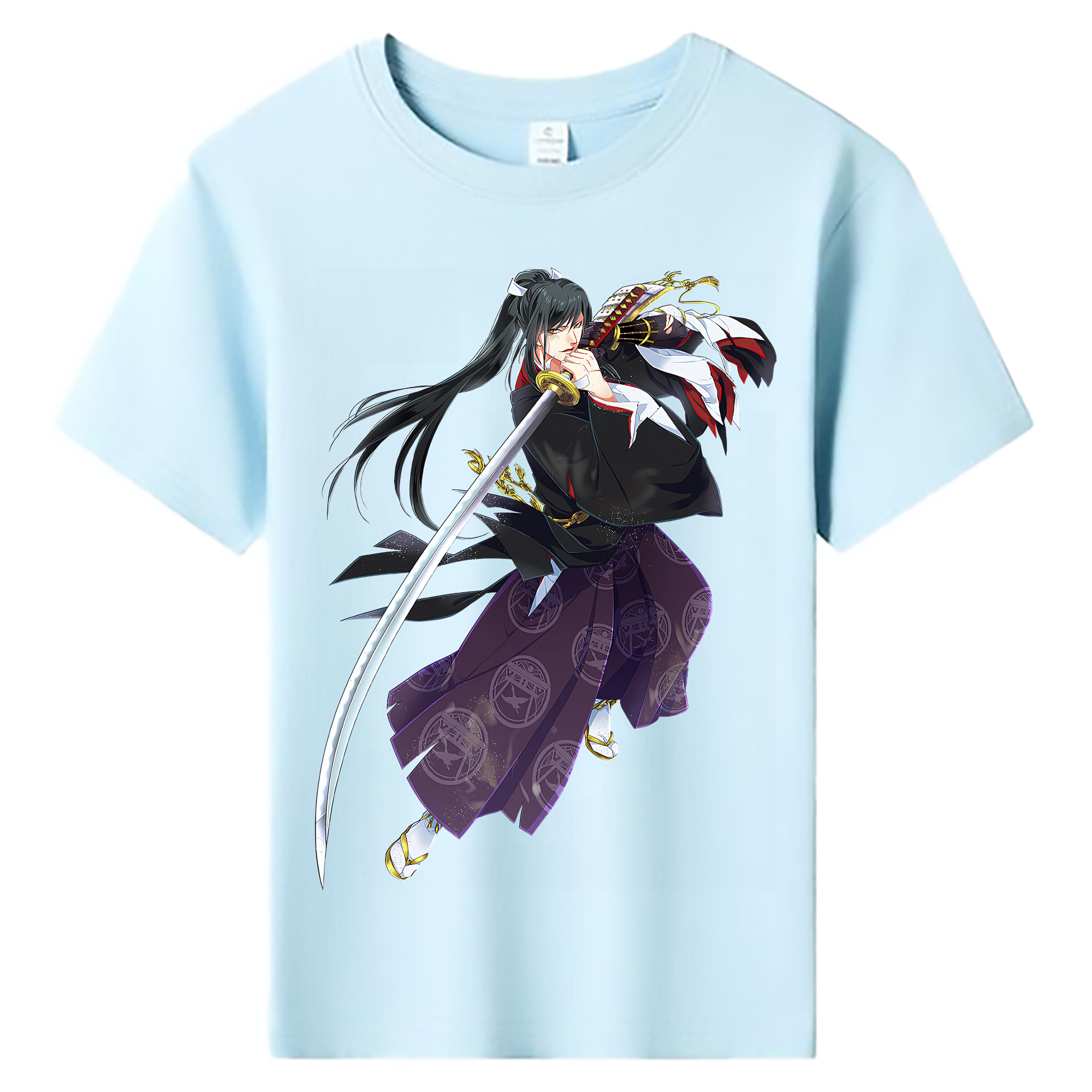 （画像用） 刀剣乱舞 Touken Ranbu 綿100％キッズTシャツ（フロントプリント）